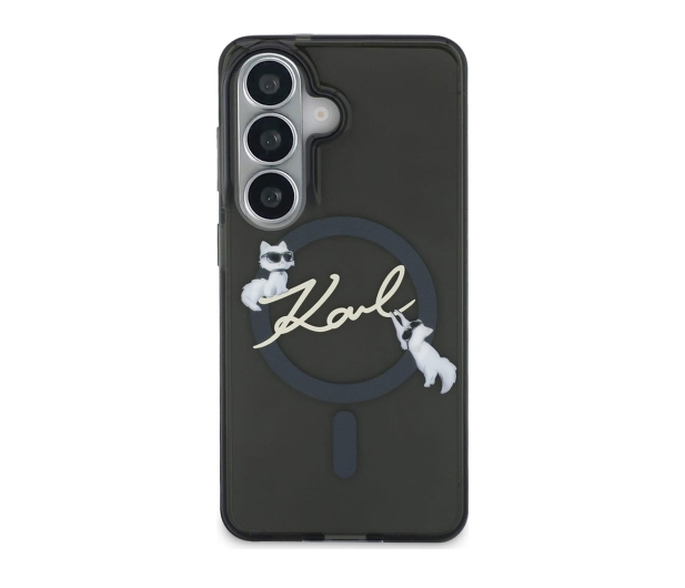 Karl Lagerfeld Etui KC Script MagSafe do Galaxy S26 czarny - 1522710 - zdjęcie 2